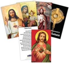 Holy Eucharist Divine Praises Prayer Card (5-pack)